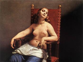 Guido Cagnacci : The Death of Cleopatra